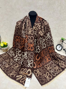 Мягкий палантин из кашемира мультицвет