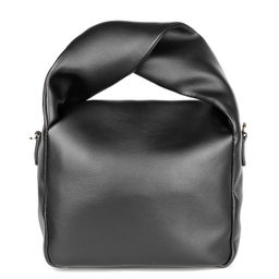 230808 black, Женская кожаная сумка "Тоут", Barcelo Biagi