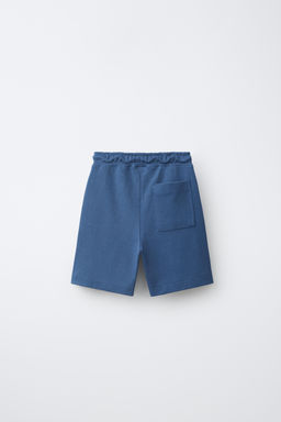 BERMUDA FELPA COMFORT / Azul - Zara фото 2