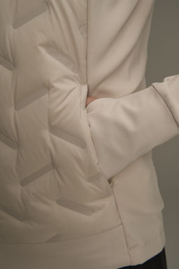 Жилет утепленный комбинированный Бежевый ANTA RUNNING Fleece Vest