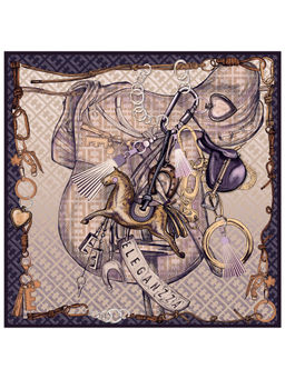 Платок жен. шерсть+шелк 110х110 JG43-8529-10