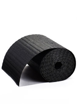 Лента бордюрная, 30 см×10 м, пластиковая, садовая, цвет гранит