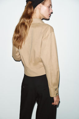 SOFT-TOUCH TAILORED SHIRT - Zara фото 13