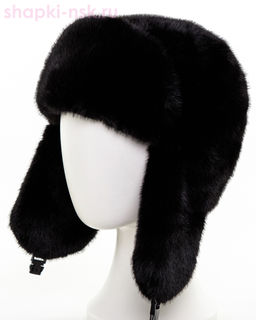 Дина экомех ласка Ушанка женская флис (56-58)