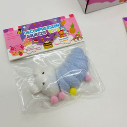 Мякиш DECOMPRESSION SQUEEZE TOYS - Гусеница антистресс 16 шт в уп - Storyland фото 6