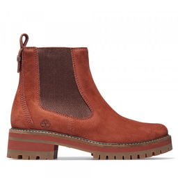 Женские ботинки челси Timberland Courmayeur Valley Chelsea коричневые