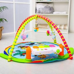 Развивающий музыкальный коврик Сказочное облако, 85х85 см, Крошка Я - Simaland фото 3