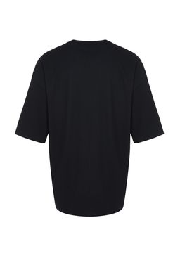 TRENDYOL MAN Kahverengi Premium Oversize Bisiklet Yaka K?sa Kol Dokulu K?r?smaz Ottoman T-Shirt TMNSS23TS00081 - Trendyolmilla фото 9