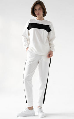 Мягкий уютный костюм из хлопкового футера. - Solo mio фото 12