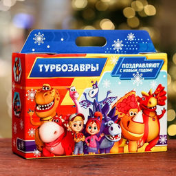 Подарочная коробка Турбозавры, Портфель широкий , 31 х 8,5 х 20,3 см - Simaland фото 6