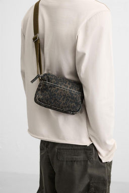 ANIMAL PRINT CROSSBODY BAG