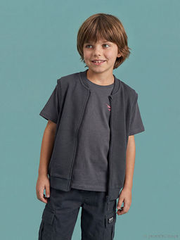 Bisiklet Yaka Erkek ?ocuk Yelek