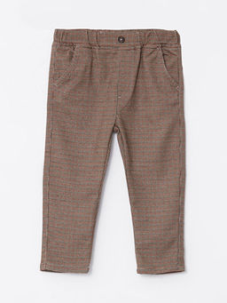 Beli Lastikli Desenli Erkek Bebek Pantolon