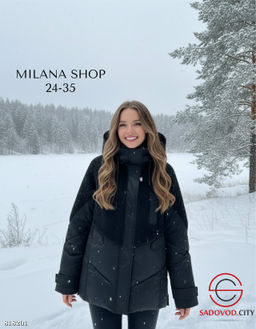 Зимняя женская куртка с капюшоном - Bruno фото 2