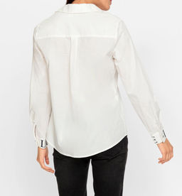 Блузка рубашечного кроя, экрю - Heine фото 4
