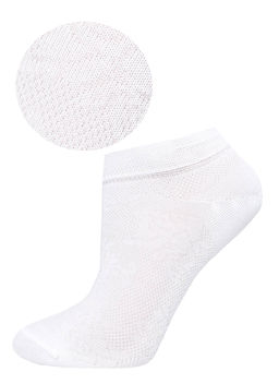 Цена за 2 пары Носки короткие Conte Elegant, белый