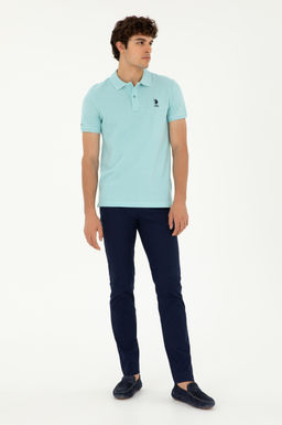 Мужские темно-синие брюки из плотной ткани/чиносы Неожиданная скидка в корзине - U.s. polo assn фото 3