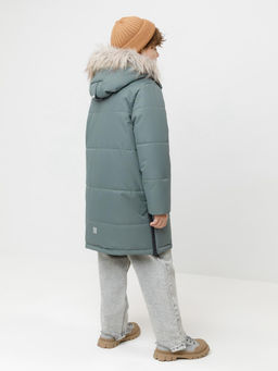 ВК 36110/2 ГР пальто для мал - Crockid фото 5