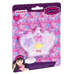Набор детской декорат. косметики Bondibon Eva Moda, CRD 12,6х17,2 см, корона с тенями для век (4 отт  фото 12