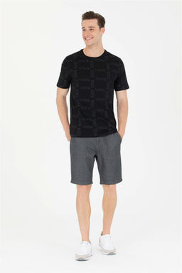 Мужская черная футболка с круглым вырезом Неожиданная скидка в корзине - U.s. polo assn фото 4