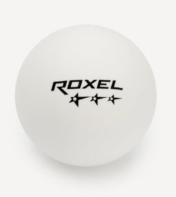 Мяч для настольного тенниса Roxel 3* Prime, белый, 6 шт.  фото 3