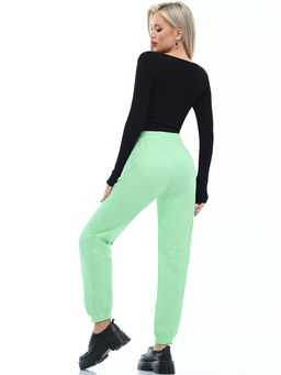 Брюки спортивные светло-зеленые - Dstrend фото 5