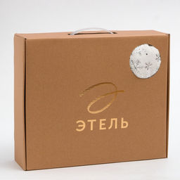 Плед с рукавами Этель Серебряные снежинки 150?200 см,100% п/э, корал-флис 220 г/м?