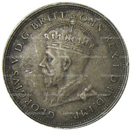 1 флорин 1927 года Австралия Открытие здания парламента в Канберре