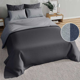 КПБ Перкаль Премиум - Меркури Графит 2 сп. (нав.70х70)