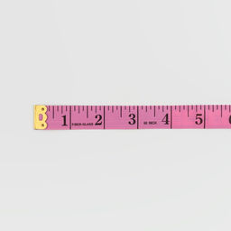 Цена за 12 шт. Сантиметровая лента портновская, в футляре, 1.7×150 см (см/дюймы), МИКС