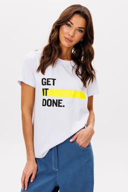 Футболка Fantazia Mod 5187 молочная