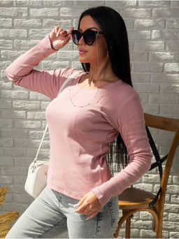 Водолазка "Фасон" розовый