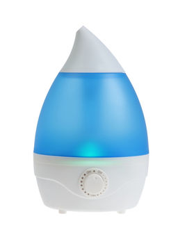 Увлажнитель воздуха LHU-04, ультразвуковой, 1.8 л, с подсветкой, 22 Вт, регулировка испарения, 35 м2, бело-голубой