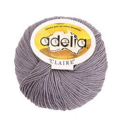Пряжа ADELIA CLAIRE 50% шерсть, 50% акрил 10 шт. х 50 г 138 м  5 м