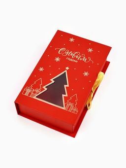 Коробка подарочная‒книга новогодняя «С новым годом», 20×12.5×5 см