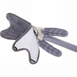 Швабра Селфи с отжимом с двумя насадками из микрофибры