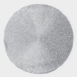 Набор салфеток сервировочных на стол Доляна Соломка, d=38 см, 4 шт, цвет серебряный  фото 19