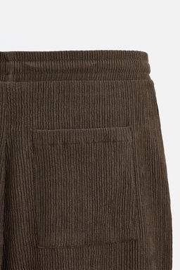 RELAXED FIT JACQUARD BERMUDA SHORTS - Zara фото 32