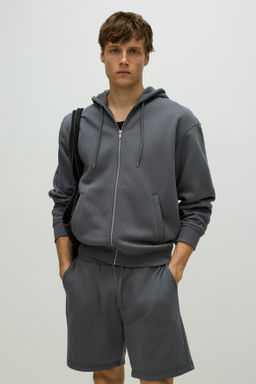 Pantal?n corto en sudadera Regular Fit - H&m фото 6