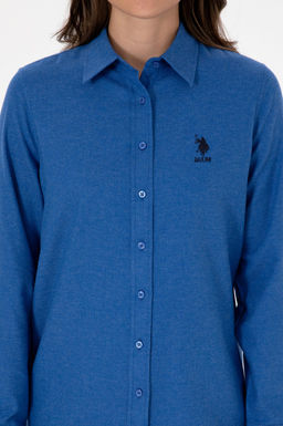 Kad_n Mavi Uzun Kollu Basic G_mlek Sepette S_rpriz _ndirim - U.s. polo assn фото 6