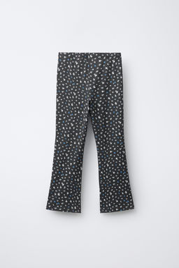 AGES 6-14 / TEXT AND FLORAL PYJAMAS - Zara фото 5