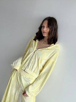 317 Женский комплект на молнии, лимонный - Knitka wear фото 6