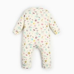 Комбинезон Крошка Я Flower, рост 68-74 см, бежевый фото 5