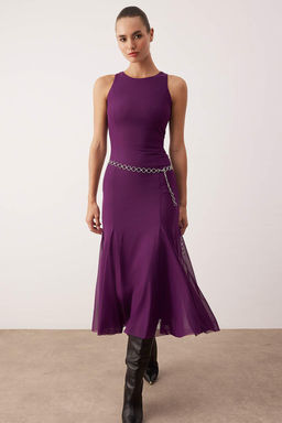 Murdum Vucuda Oturan Astarl? Orme Tul Maxi Abiye Gece Mezuniyet Elbisesi TPRAW26EL00107