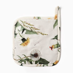 Прихватка Этель. Одуванчики, 19?19 см, 100% хлопок, саржа 178 г/м?