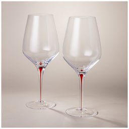 НАБОР БОКАЛОВ ДЛЯ ВИНА ИЗ 2 ШТ ACCENT RED 710 МЛ
