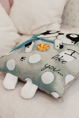 Наволочка декоративная Бульдог 45*45