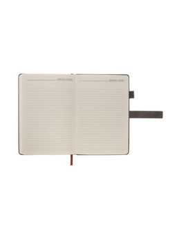 Ежедневник недатированный А5, с хлястиком, 80 листов, в линейку, пвх, серый - Simaland фото 10