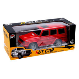 Машинка на пульте управления «Внедорожник», радиоуправление, на батарейках, цвет красный