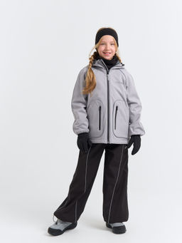 Брюки парашюты Softshell Уголь Bungly tec 7+  фото 2